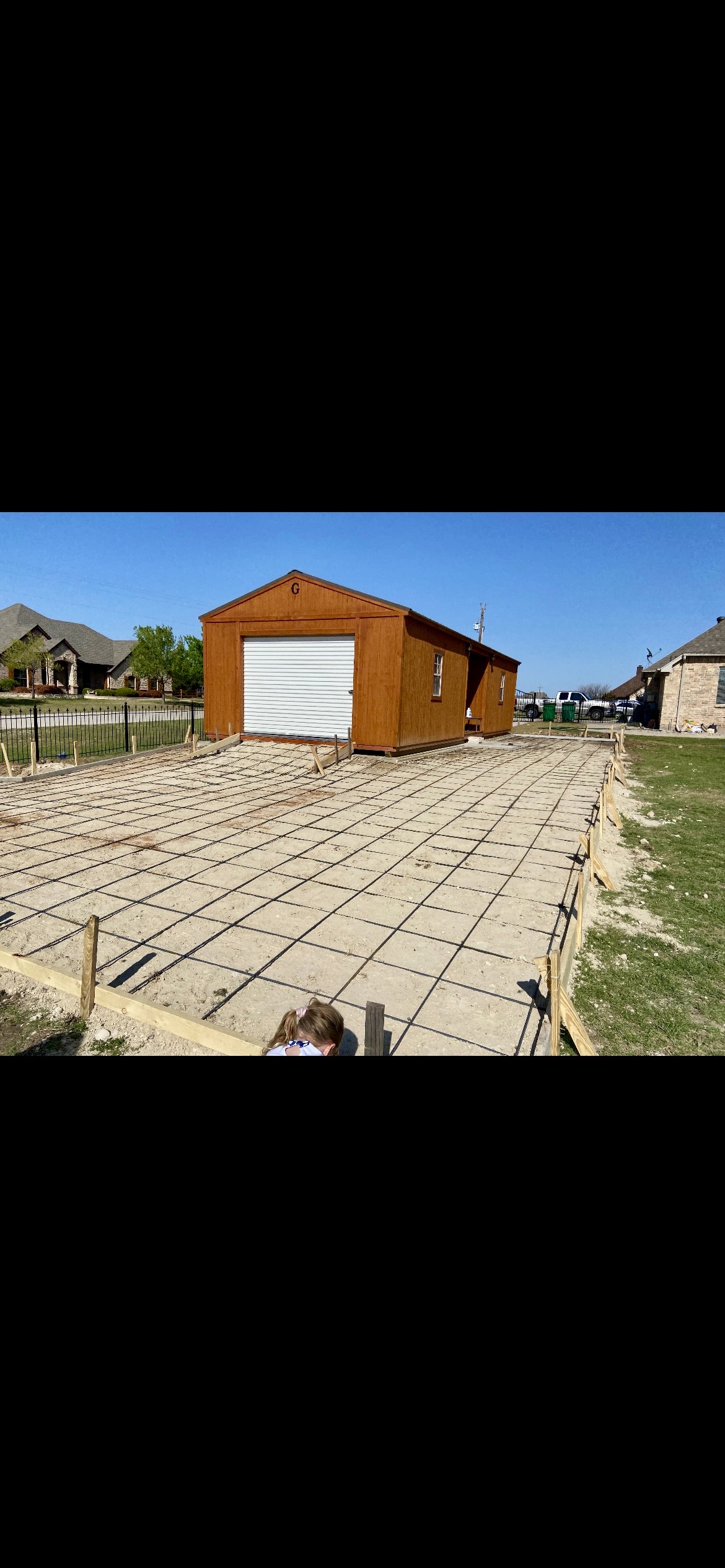 Concrete project before work